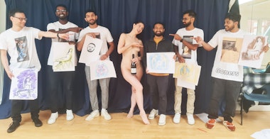 Striptease Life Drawing in Bristol